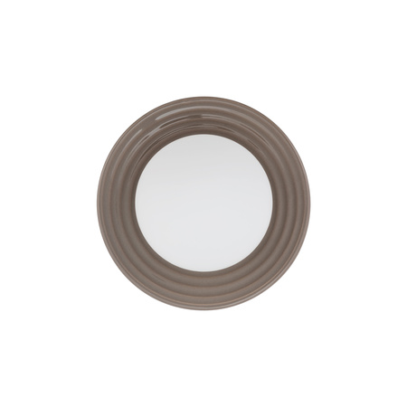 Brązowa ceramiczna oprawa ścienna 16cm z kulistym kloszem 1xG9 CLAY S Nowodvorski 11750