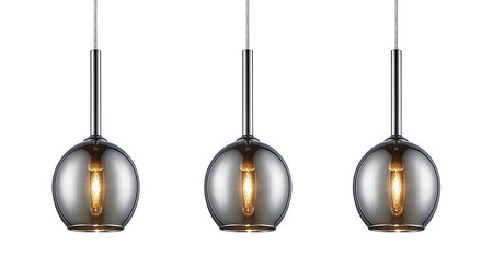 Lampa wisząca MONIC Zuma Line MD1629-3A  chrome