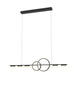 Lampa wisząca MESSINA siódemka LED Wofi Premium 7030-702