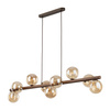 Lampa wisząca ESTERA WOOD ORZECH BURSZTYN 9XG9 Tk Lighting 11097