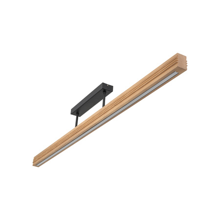 Podłużna lampa sufitowa 120cm drewniana VIGA WOOD LED SOSNA Tk Lighting 11691