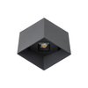 Szara kostka ścienna zewnętrzna kinkiet LED 3000K CUBE GRAY IP54 Tk Lighting 18086