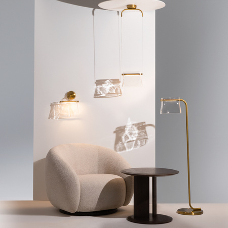Lampa wisząca z unikatowym szklanym kloszem Cabaret MOD170PL-L8BS3K Maytoni