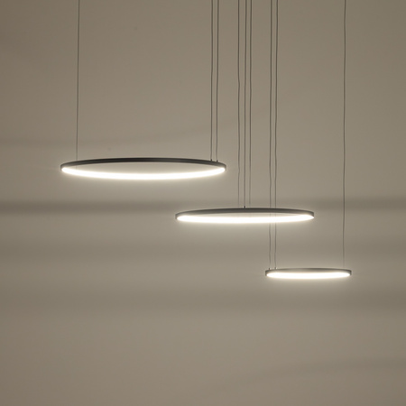 Lampa wisząca trzy czarne ringi CIRCOLO POWER LED 3000K Nowodvorski 11648