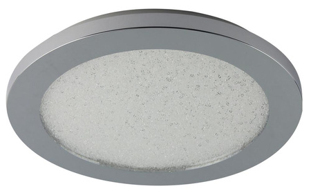 PIXEL LAMPA SUFITOWA PLAFON 22,5 12W LED IP44 CHROM+GRANILA 3000K Candellux 10-67401