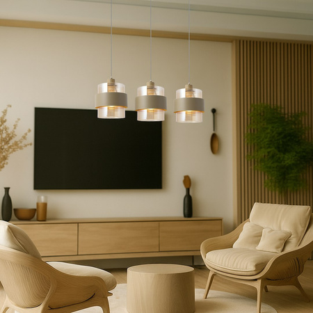 Lampa wisząca VALENTINO do jadalni 3xE27 Milagro ML2239