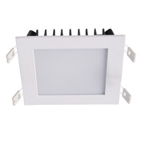 Biała kwadratowa oprawa sufitowa Gobby do wbudowania LED Italux TH07300 28W 2400LM 3000K S.WH
