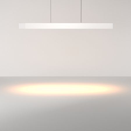 Biała lampa wisząca liniowa ze zmienną barwą światła Euphoria P109PL-36W2.7-6K-W Maytoni