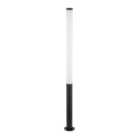 Czarny smukły słupek ogrodowy wysoki 200cm LED 3000K MIA LED L Nowodvorski 11375