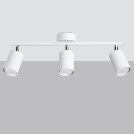 Plafon LEMMI 3 biały Sollux SL.1125