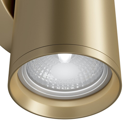 Kinkiet tuba w kolorze złotym matowym 2xGU10 FOCUS S C068WL-02MG Maytoni
