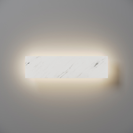 Kinkiet prostokątny z kamienia podświetlający ściane Basic Texture Maytoni MOD461WL-L8W3K