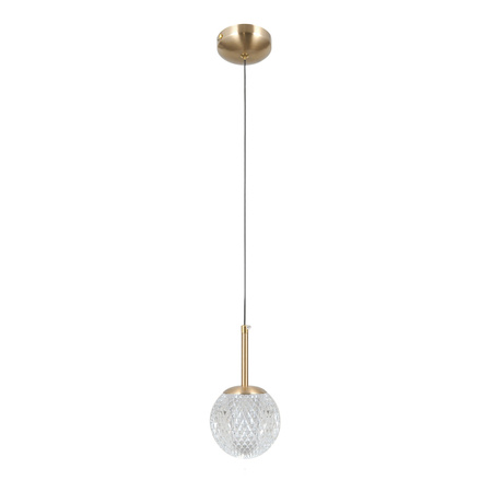 Lampa wisząca Padri 1xG9 Italux PND-40827-1-HBR-CL