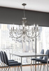 Lampa wisząca AURORA chrom VIII Candellux 38-97579