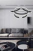 Lampa wisząca antracyt NARIDA LED Reality 336701-35