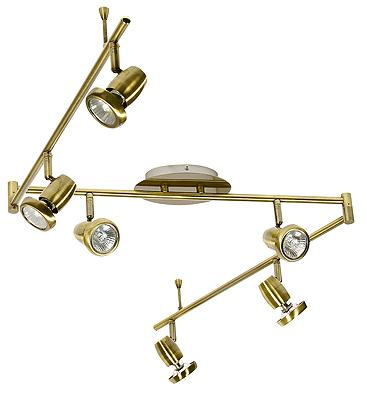 LAMPA LOTOS LISTWA 6x50W GU10 PATYNA Candellux 96-83428