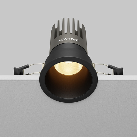 Oczko sufitowe LED do wbudowania DIP 15W Maytoni DL118-15W-2.7K-B