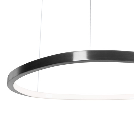 Lampa wisząca zniekształcony okrąg 74cm Maxlight P0662D Cayenne 80cm