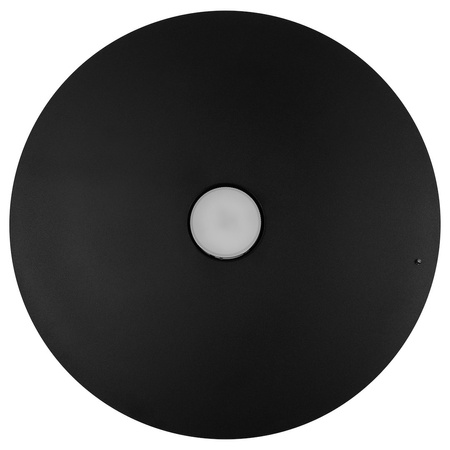 Minimalistyczna lampa wisząca czarny talerz o średnicy 45cm z regulacją kąta zawieszenia PIATTO 1xGX53 Milagro MLP2913