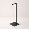 Czarny stojak na papier toaletowy KS-45 PAPER STAND z serii KAJA HOME