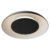 Lampa sufitowa 25cm Piattino 15W LED CCT Czarny Milagro ML2939