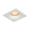 Białe kwadratowe oczko podtynkowe IP44 1xGU10 Naru Italux DL-61903-IP44-WH