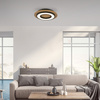 Okrągła lampa sufitowa 32cm drewniana TOLA LED 3000K Just Light 14560-18