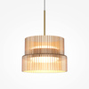 Lampa wisząca pojedyńcza z koniakowym szklanym kloszem SCALA LED 3000K Maytoni MOD496PL-L12BZK