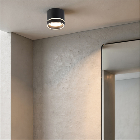 Oprawa natynkowa Kendal czarna GX53 Light Prestige LP-6331/1SM R2 BK
