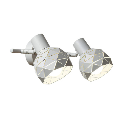 Kinkiet, spot Reus biały 2xE14 Light Prestige LP-8069/2WS WH