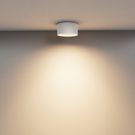 Biała natynkowa tuba o średnicy 14cm LED 3000K Vega C089CL-15W3K-W Maytoni