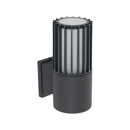 Szary kinkiet jednokierunkowy na elewacje 1xE27 RIBO GRAY Tk Lighting 11506