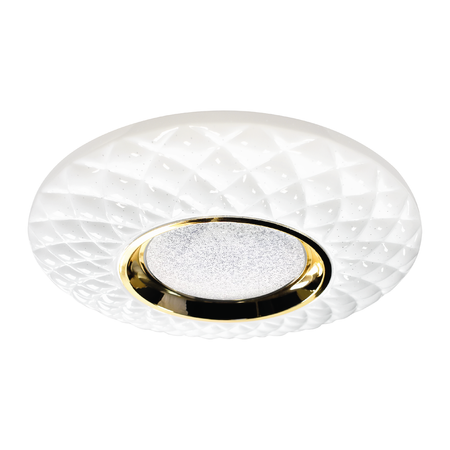 Lampa sufitowa plafon TOKYO GOLD 24W 40cm LED Milagro ML7908 - sterowana pilotem