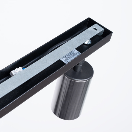 Plafon WINX 2 czarny/chrom Sollux SL.1367