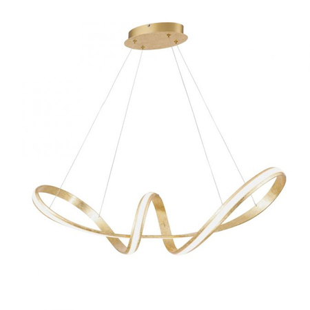 Lampa wisząca złota MELINDA LED Paul Neuhaus 8292-12 funkcja ściemniania