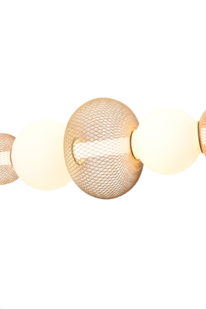Nowoczesna lampa wisząca nad stół SAAR LED Zuma Line MD2596-5B-3BGT