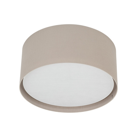 Duży plafon sufitowy z lnu 77cm LARGO LINEN 6XE27 Tk Lighting 11699