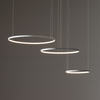 Lampa wisząca trzy białe ringi CIRCOLO POWER LED 3000K Nowodvorski 11649