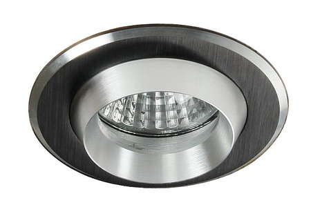 SA-02 STB/AL MR16 SAT CZARNY OPR. STROP  STAŁA ALUMINIUM Candellux 2210202