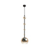 Lampa wisząca szklana kula z kulami na przewodzie Ros MOD227PL-01B1 Maytoni
