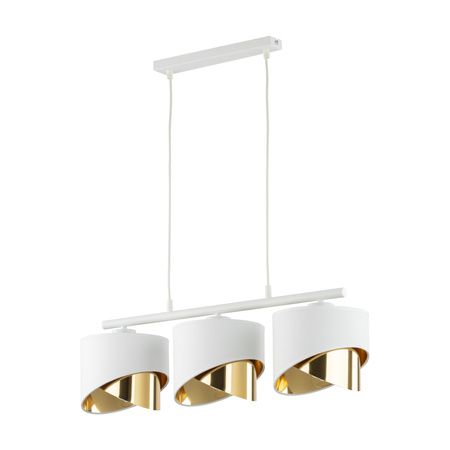 Lampa wisząca GRANT WHITE/GOLD TK Lighting 4821