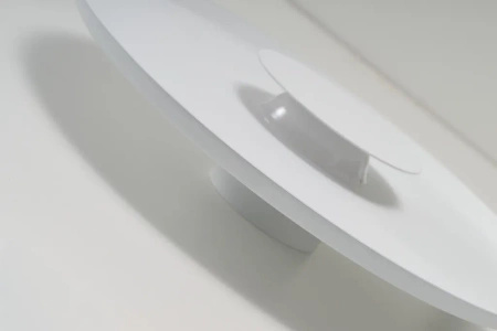 Płaski biały kinkiet okrągły LED 50cm – nowoczesna lampa ścienna dekoracyjna OTTO WALL 50 WH Azzardo AZ7283