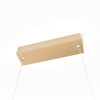 Lampa wisząca Mirror S złota IP44 LED CCT Light Prestige LP-999/1P S GD CCT