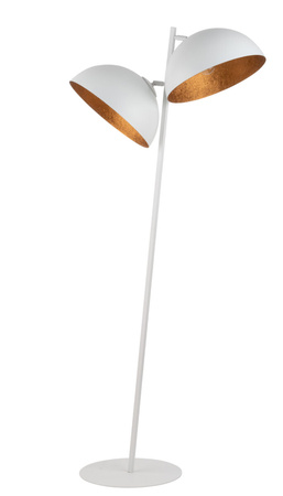 Sfera lampa podłogowa biały/miedziany Sigma 50334
