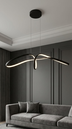 Lampa wisząca LED o finezyjnym kształcie SNOW Kaja Lighting K-8234