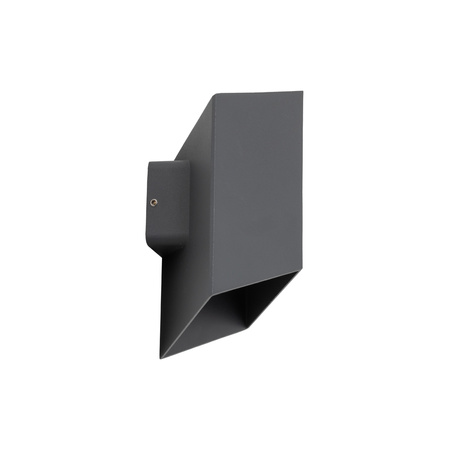 Szara kostka ścienna zewnętrzna kinkiet LED 3000K CUBE GRAY IP54 Tk Lighting 18086