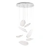Ekskluzywna lampa wisząca siedem zwisów z akrylu LED 3000K do salonu Maxlight P0634D Empire 121W