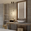 Złota lampa wisząca do łazienki IP44 Nata LED 3000K PL0104-GD Yaskr