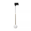 Lampa wisząca czarna do szynoprzewodu ALI G9 Zuma Line 9030BK