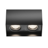 Czarna oprawa natynkowa 20x10cm Slim C015CL-02B Maytoni